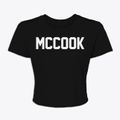 Mccook Illinois Classic Block Women's Crop Top additional product view 1