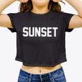 Sunset Arkansas Classic Block Women's Crop Top additional view 3