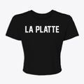 La Platte Nebraska Classic Block Women's Crop Top additional view 1