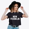 New Franklin Ohio Classic Block Women's Crop Top additional view 2