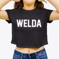 Welda Kansas Classic Block Women's Crop Top additional view 3