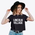 Lincoln Village Ohio Classic Block Women's Crop Top additional view 2