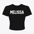Melissa Texas Classic Block Women's Crop Top additional product view 1