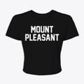 Mount Pleasant Iowa Classic Block Women's Crop Top additional view 1