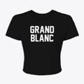 Grand Blanc Michigan Classic Block Women's Crop Top additional view 1