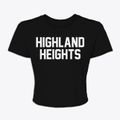 Highland Heights Kentucky Classic Block Women's Crop Top additional view 1