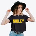 Nibley Utah Classic Block Women's Crop Top additional view 2