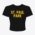 St. Paul Park Minnesota Classic Block Women's Crop Top additional view 1