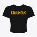 Columbus Minnesota Classic Block Women's Crop Top additional view 1