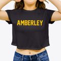 Amberley Ohio Classic Block Women's Crop Top additional view 3