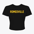 Romeoville Illinois Classic Block Women's Crop Top additional view 1