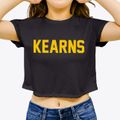 Kearns Utah Classic Block Women's Crop Top additional view 3