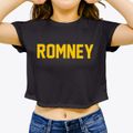 Romney West Virginia Classic Block Women's Crop Top additional view 3