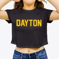 Dayton Virginia Classic Block Women's Crop Top additional view 3