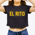 El Rito New Mexico Classic Block Women's Crop Top additional view 3