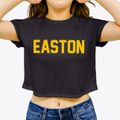 Easton Pennsylvania Classic Block Women's Crop Top additional view 3