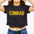 Conrad Iowa Classic Block Women's Crop Top additional view 3