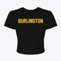 Burlington Iowa Classic Block Women's Crop Top additional view 1