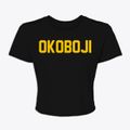 Okoboji Iowa Classic Block Women's Crop Top additional view 1
