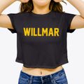 Willmar Minnesota Classic Block Women's Crop Top additional view 3