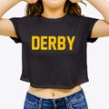 Derby Ohio Classic Block Women's Crop Top additional view 3