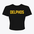 Delphos Kansas Classic Block Women's Crop Top additional view 1