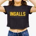 Ingalls Kansas Classic Block Women's Crop Top additional view 3