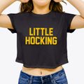 Little Hocking Ohio Classic Block Women's Crop Top additional view 3