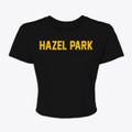Hazel Park Michigan Classic Block Women's Crop Top additional view 1
