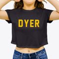 Dyer Nevada Classic Block Women's Crop Top additional product view 3