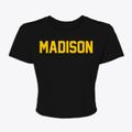Madison New Jersey Classic Block Women's Crop Top additional view 1