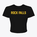 Rock Falls Iowa Classic Block Women's Crop Top additional view 1