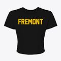 Fremont Utah Classic Block Women's Crop Top additional product view 1