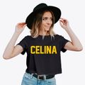 Celina Ohio Classic Block Women's Crop Top additional view 2