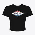 Monticello Indiana Diamond Star Women's Crop Top additional view 1