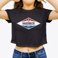 Hardwick Massachusetts Diamond Star Women's Crop Top additional view 3