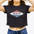 Malad City Idaho Diamond Star Women's Crop Top additional view 3