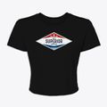 Superior Nebraska Diamond Star Women's Crop Top additional product view 1