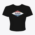 Brandon Mississippi Diamond Star Women's Crop Top additional view 1