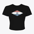 Zeb Oklahoma Diamond Star Women's Crop Top additional product view 1