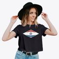 Jay Vermont Diamond Star Women's Crop Top additional product view 2