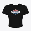 Fort Towson Oklahoma Diamond Star Women's Crop Top additional view 1