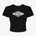 Watersmeet Michigan Diamond Star Women's Crop Top additional view 1