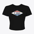 St. Thomas North Dakota Diamond Star Women's Crop Top additional view 1
