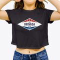 Orovada Nevada Diamond Star Women's Crop Top additional product view 3