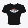 Henlawson West Virginia Diamond Star Women's Crop Top additional view 1