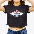 Burbank Oklahoma Diamond Star Women's Crop Top additional product view 3