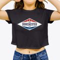 Dorchester Texas Diamond Star Women's Crop Top additional product view 3