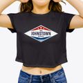 Johnstown Nebraska Diamond Star Women's Crop Top additional product view 3
