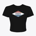 Barada Nebraska Diamond Star Women's Crop Top additional product view 1